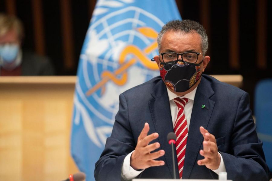 Le Dr Tedros  Adhanom Ghebreyesus, directeur de l'OMS, demande aux pays de redoubler d'efforts pour lutter contre la COVID-19