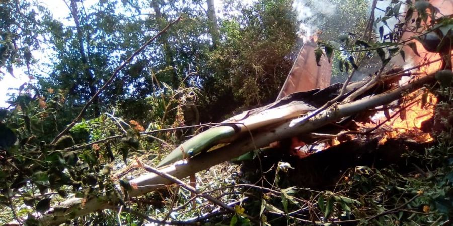 Virunga: 1 mort et 4 blessés suite au carsh d"un avion de patrouille